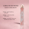 Coral Blush Deodorant Body Spray for Women