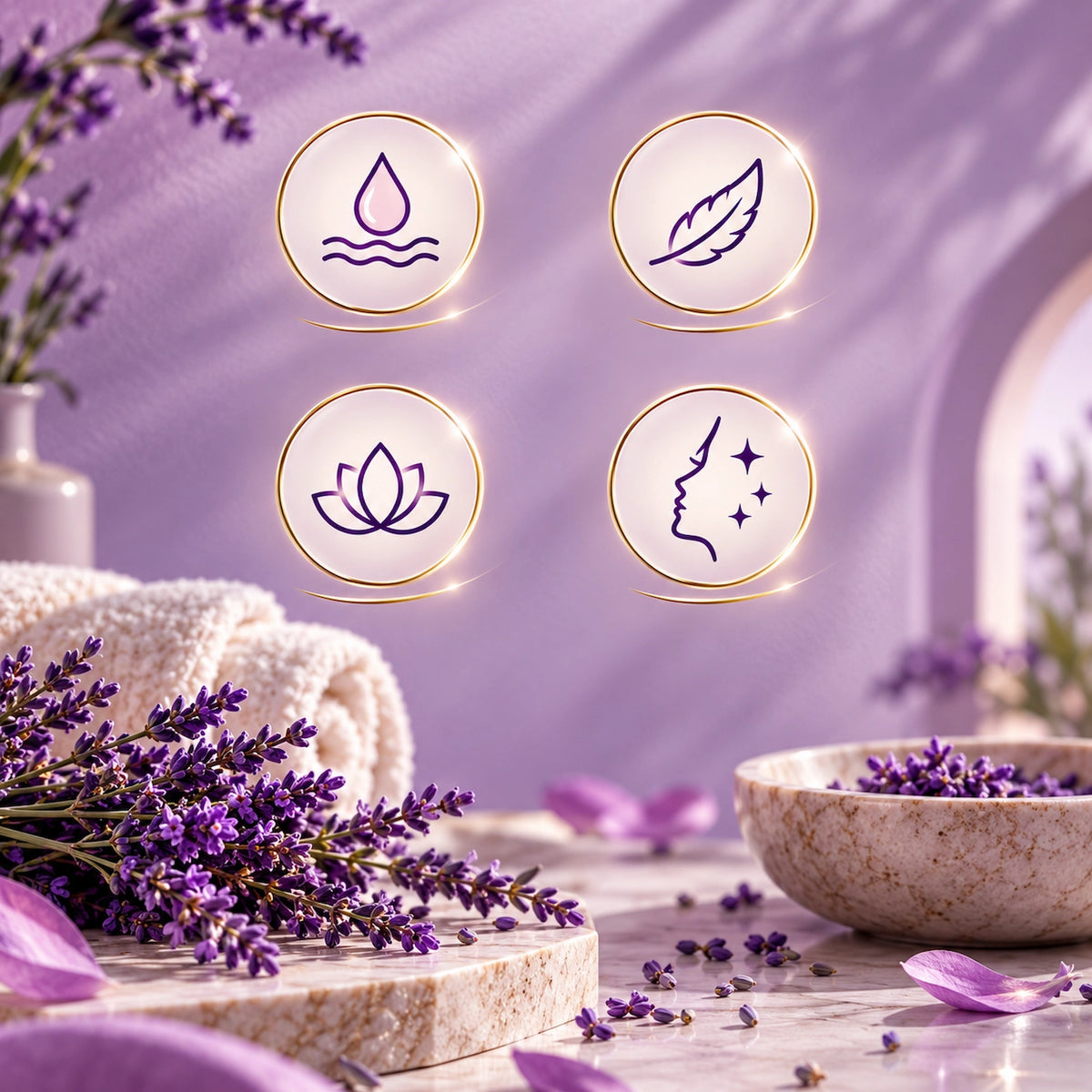 Calming Comfort Face & Body Lotion with Lavender
