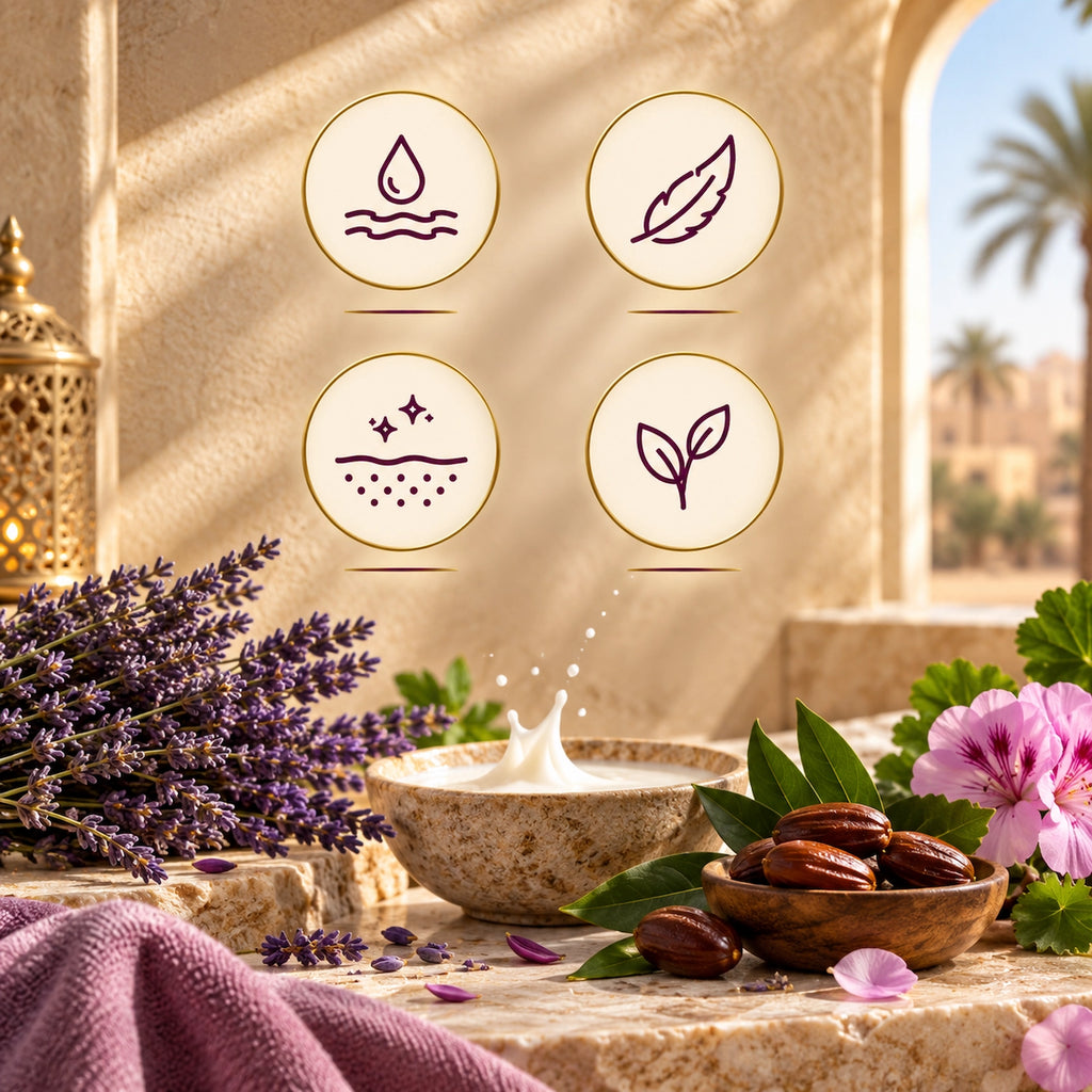 Camel Milk Soap - Lavender, Jojoba, Geranium