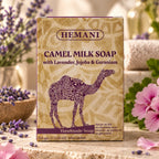 Camel Milk Soap - Lavender, Jojoba, Geranium