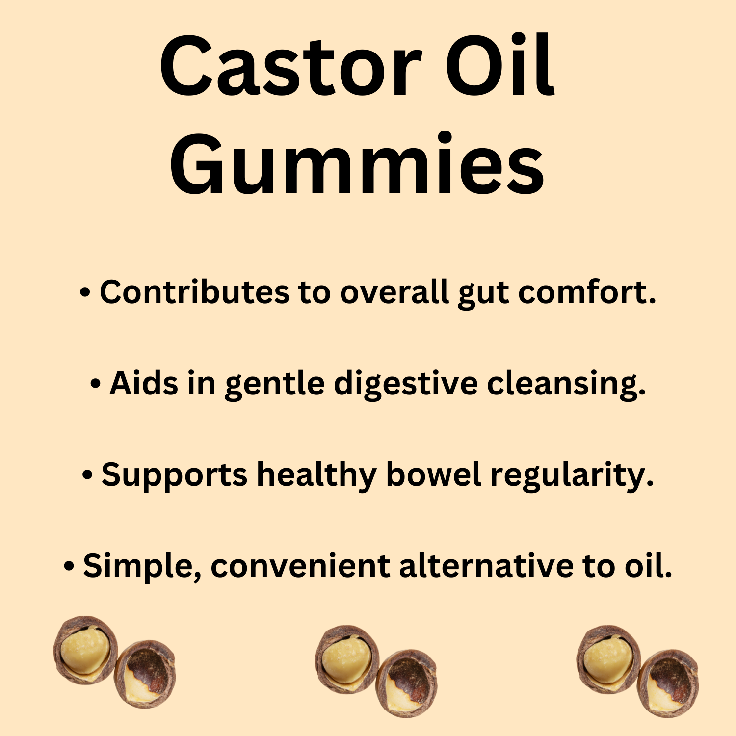 Dr. Herbalist Castor Oil Gummies 90gm