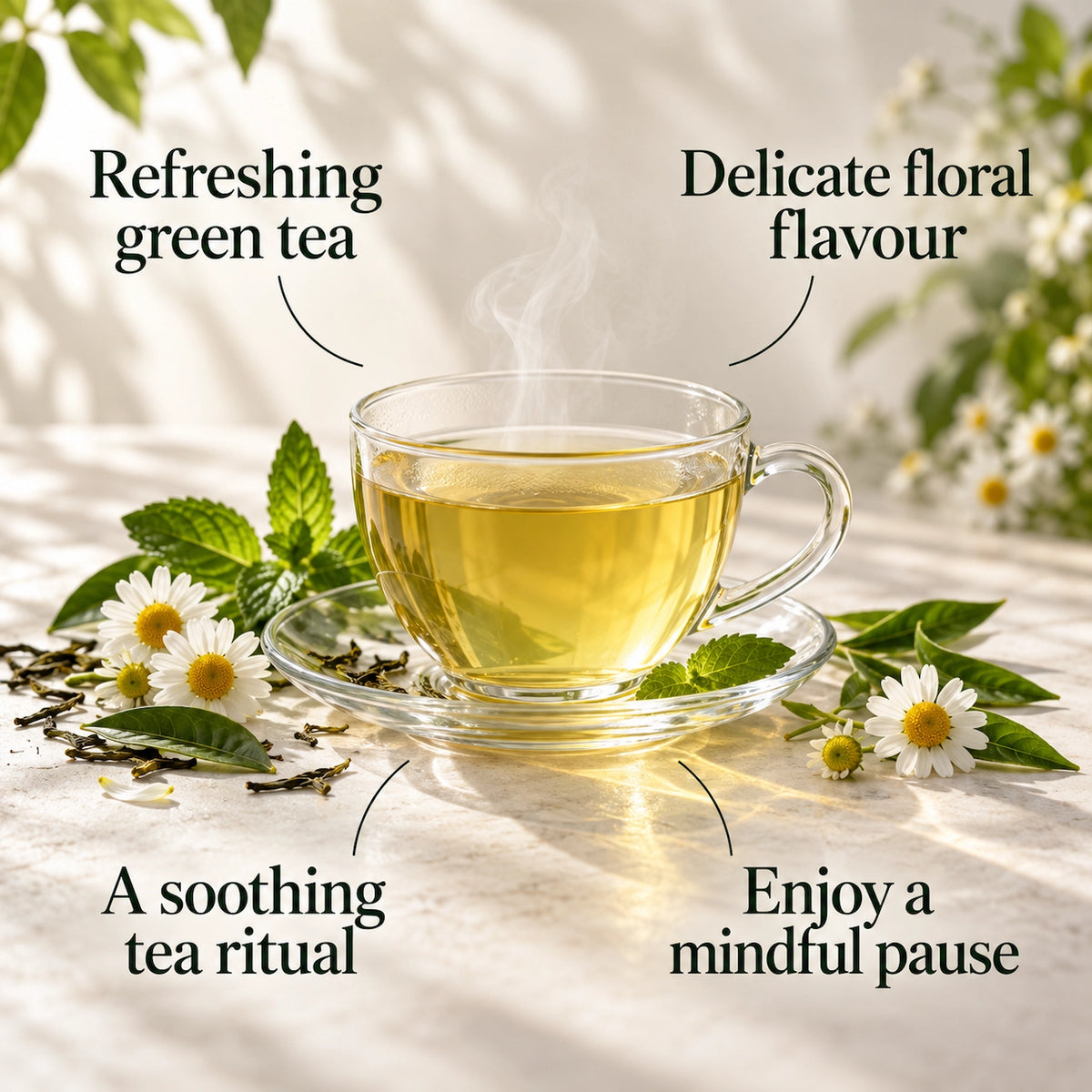Chamomile Green Tea - 20 Tea Bags