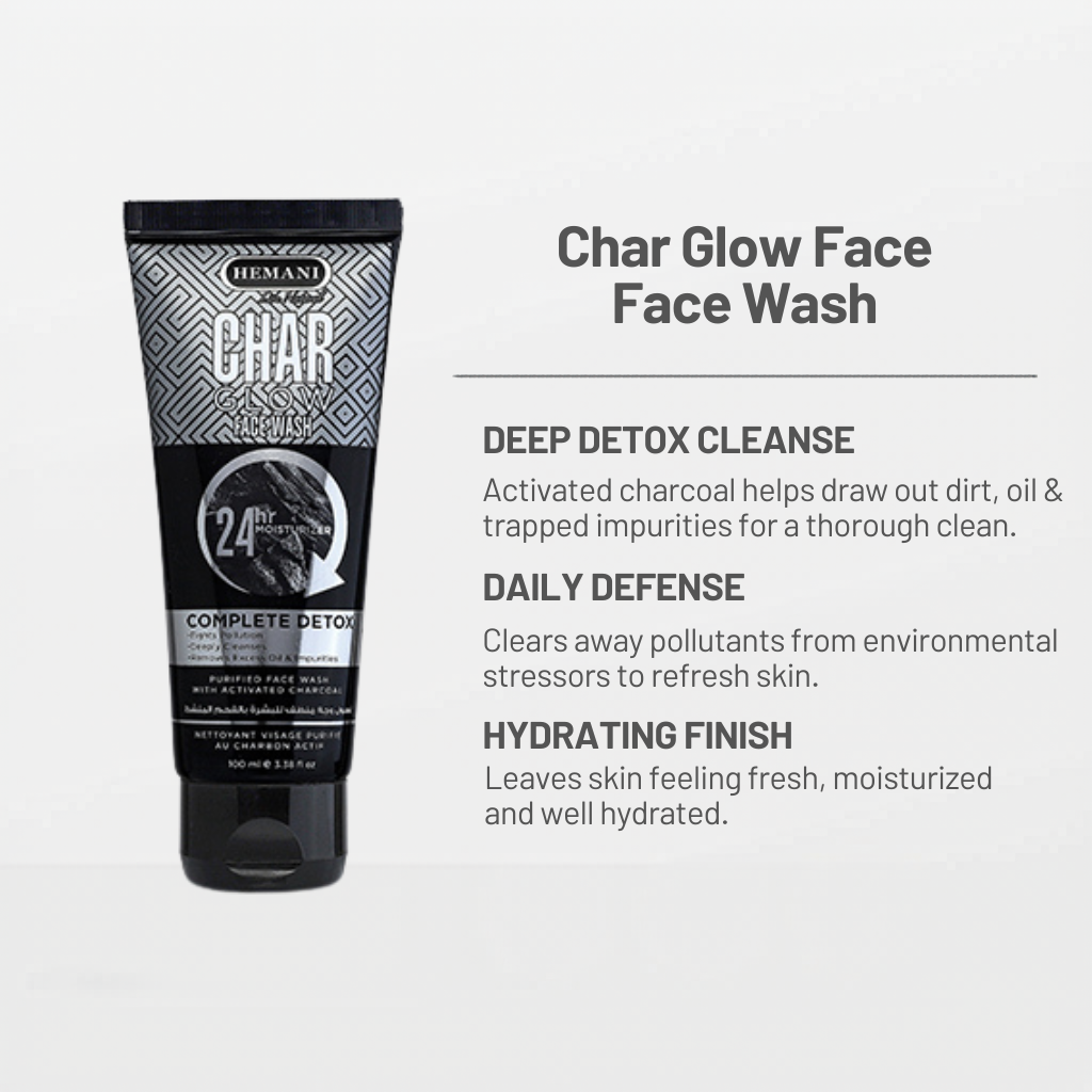 Char Glow Face Wash 100ml