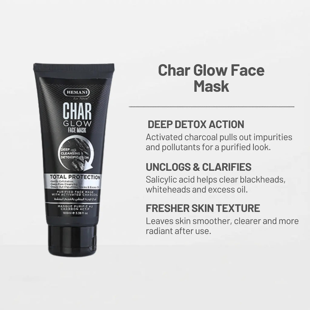 Char Glow Face Mask 100ml