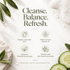 Clean Faced - Foaming Face Wash with Neem & Charcoal AO Beauty
