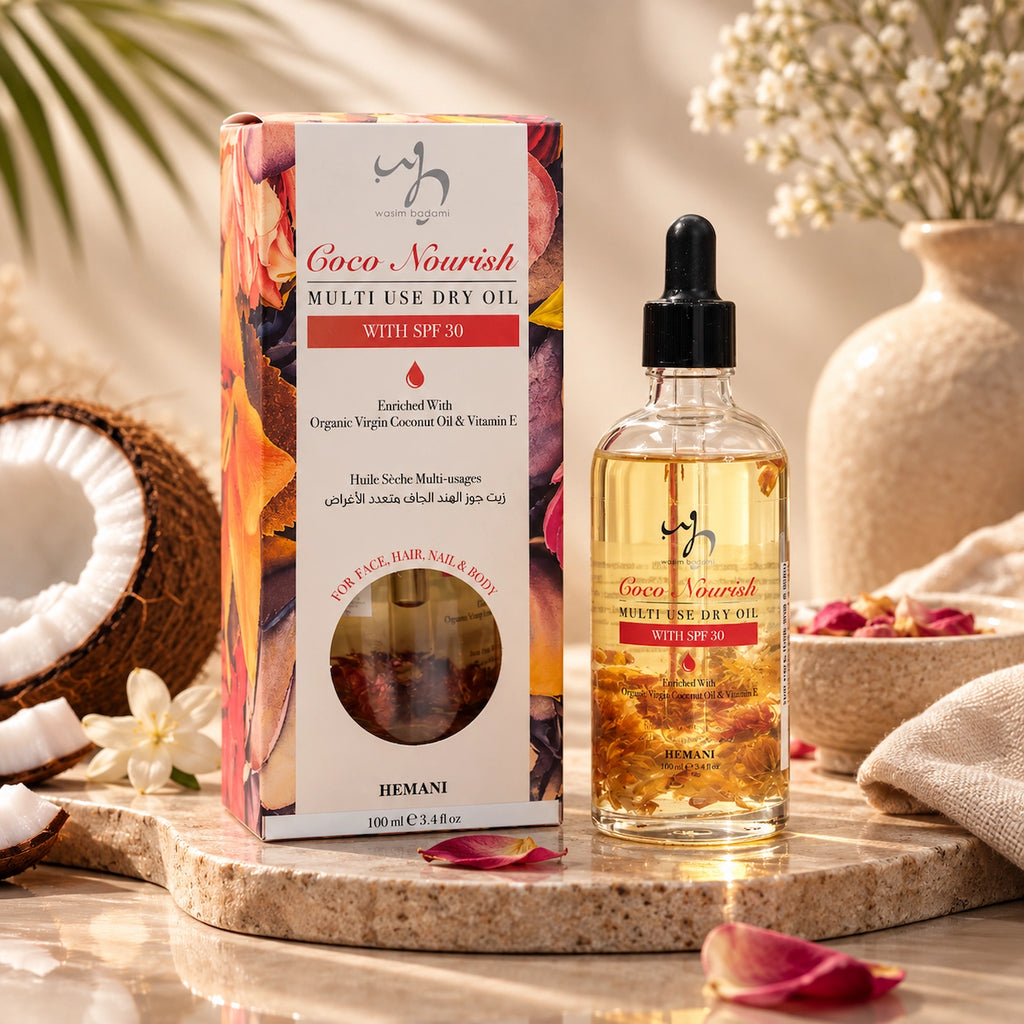 Coco Nourish Multi-Purpose Dry Oil with SPF 30 & Vitamin E 100ml