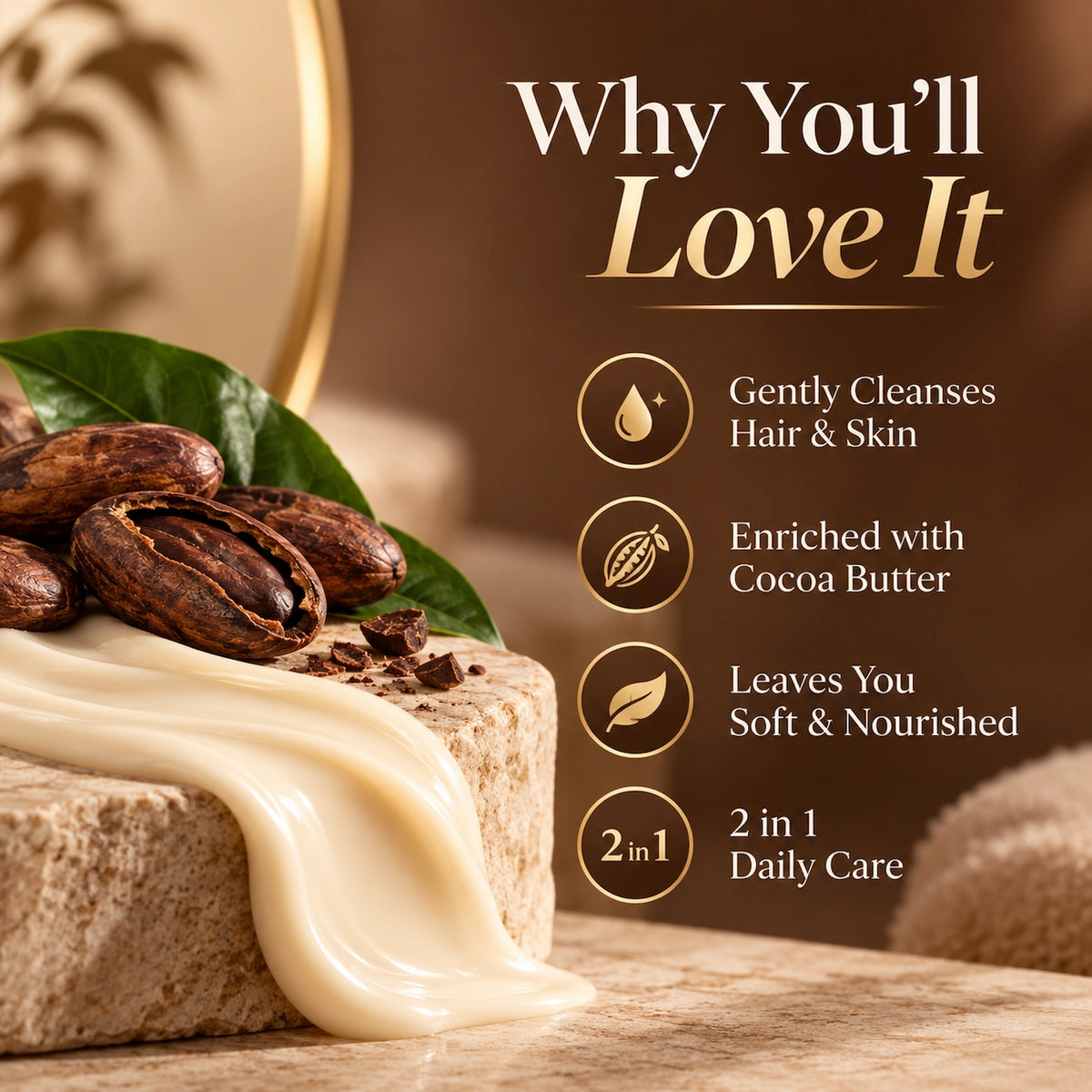 CocoaMazing - 2in1 Shampoo & Body Wash