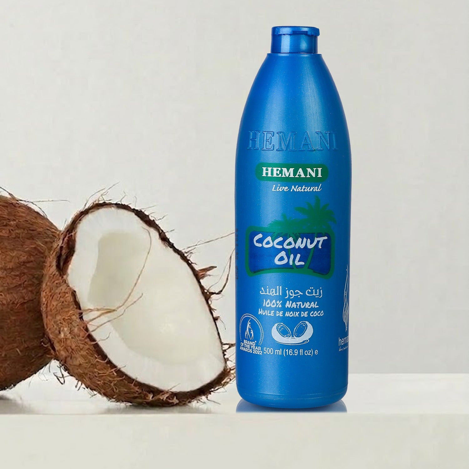 Coconut Hair Oil 500ml - Blue