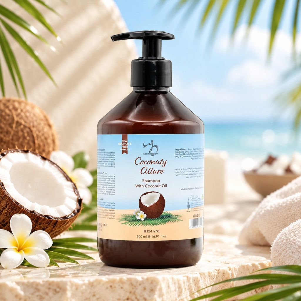 Coconuty Allure With Coconut Oil Sulphate Free Shampoo 500ml