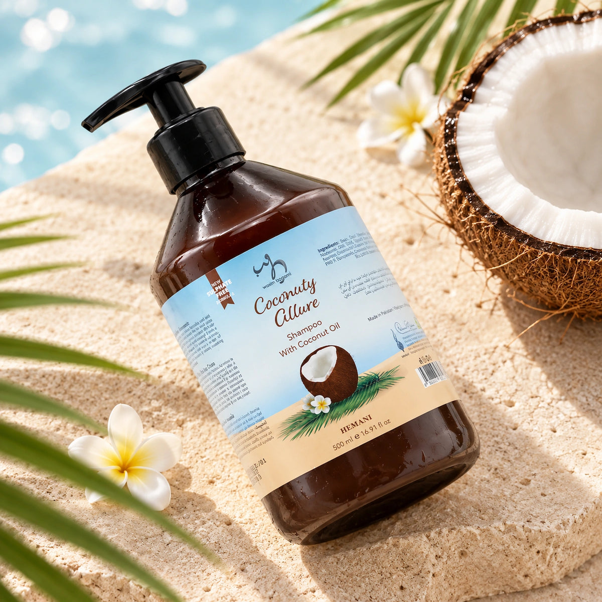 Coconuty Allure With Coconut Oil Sulphate Free Shampoo 500ml