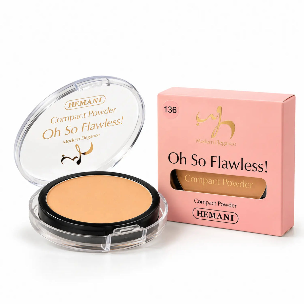 Oh So Flawless Compact Powder - Light Beige