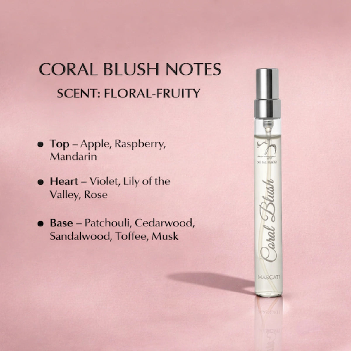 Coral Blush EDP Women’s Travel Perfume 10ml