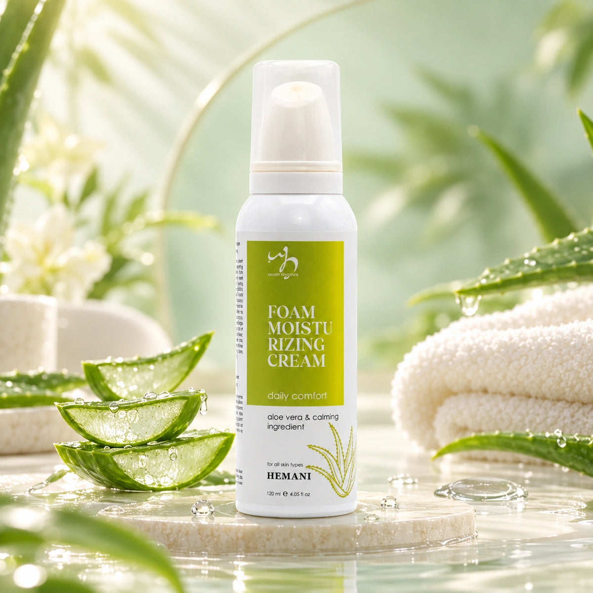 Daily Comfort Foam Moisturizing Cream 120ml
