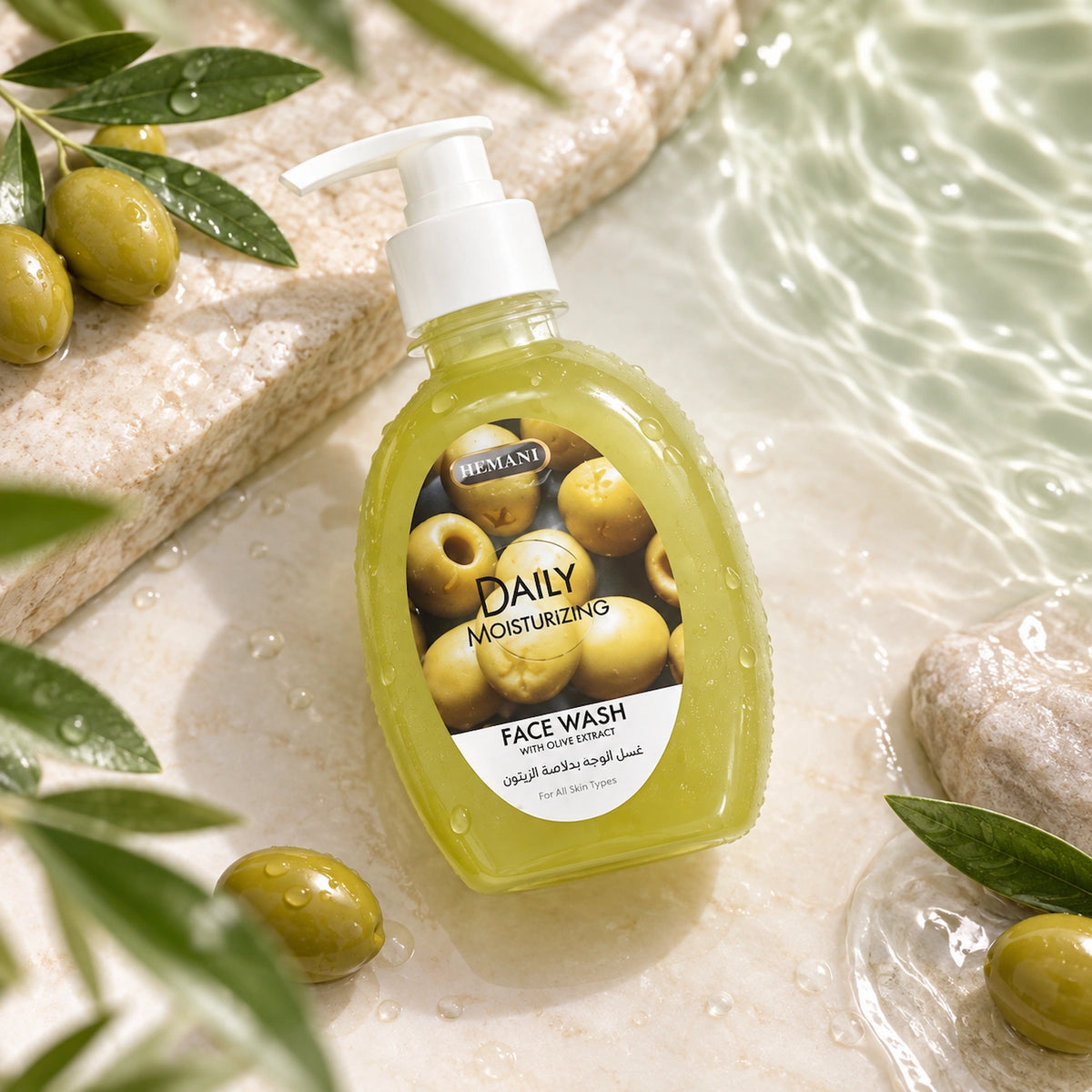 Daily Moisturizing with Olive Extract Face Wash 250ml