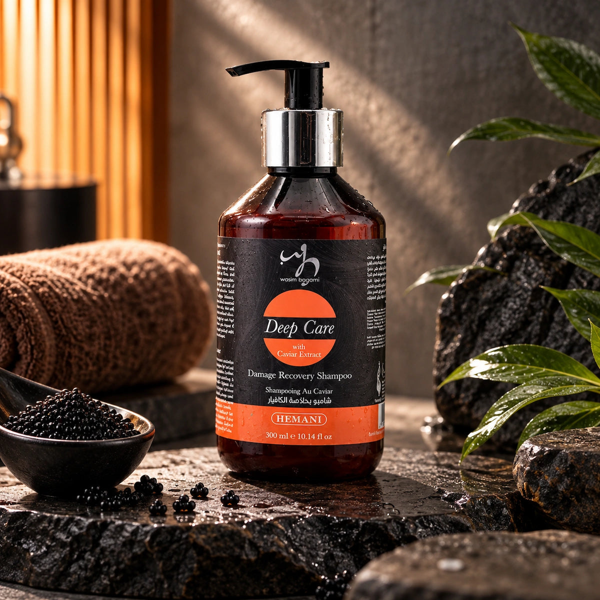 Deep Care with Caviar Extract  Sulphate Free Shampoo 300ml