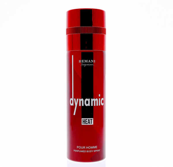 DYNAMIC HEAT Deodorant Body Spray - Men