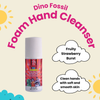 Dino Fossil Foam Hand Cleanser Strawberry Blast 50ml