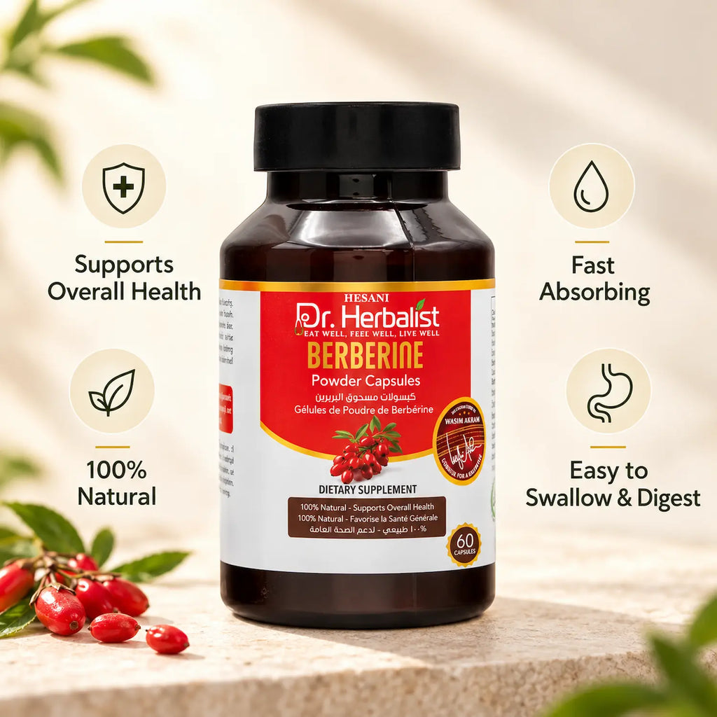 Dr. Herbalist Berberine Powder Capsules