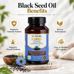 Dr. Herbalist Black Seed Oil Capsules 500mg