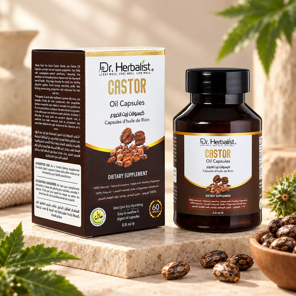 Dr. Herbalist Castor Oil Capsules