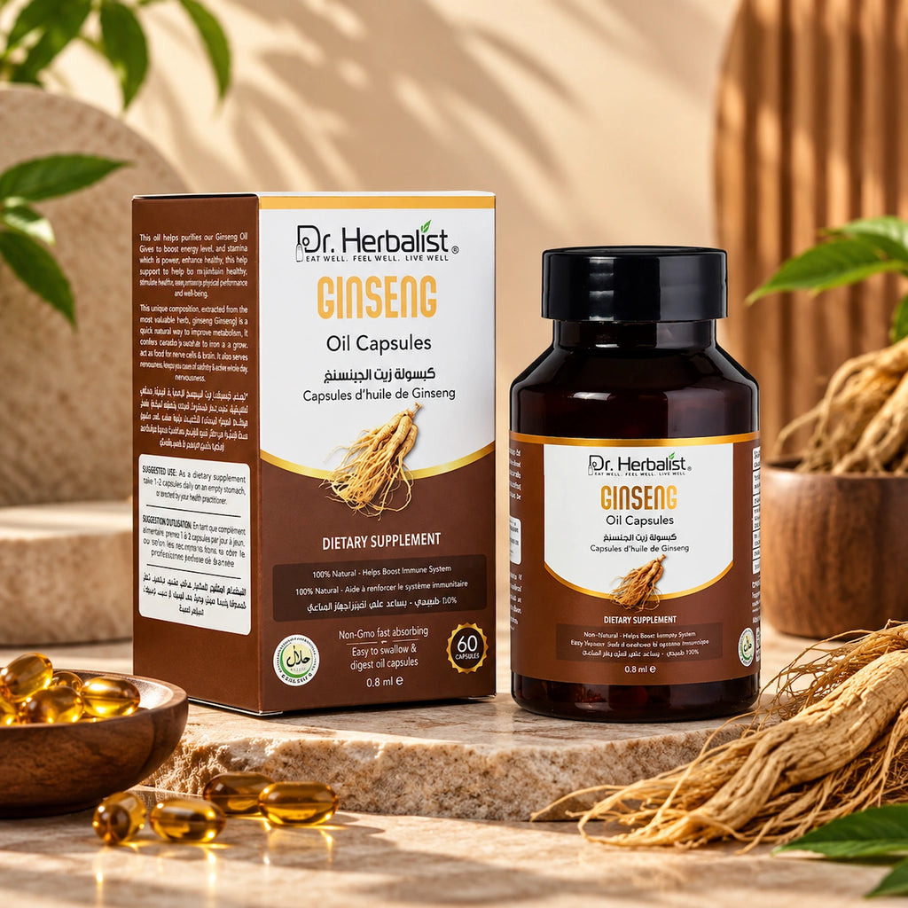 Dr. Herbalist Ginseng Oil Capsules
