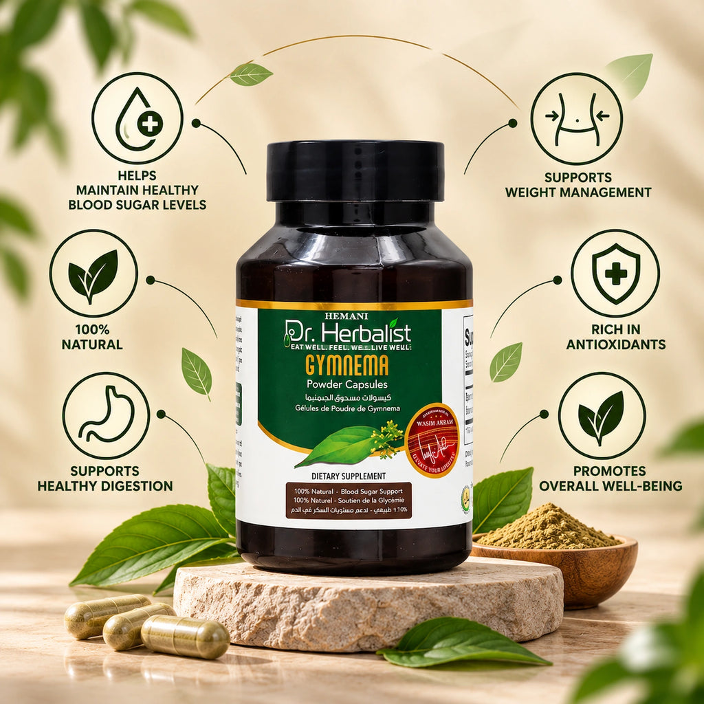 Dr. Herbalist Gymnema Powder Capsules 400mg