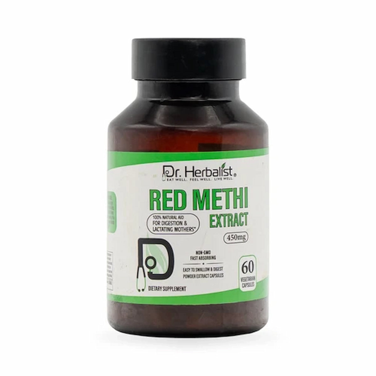 Dr. Herbalist Red Methi 450mg Dietary Supplement Capsule
