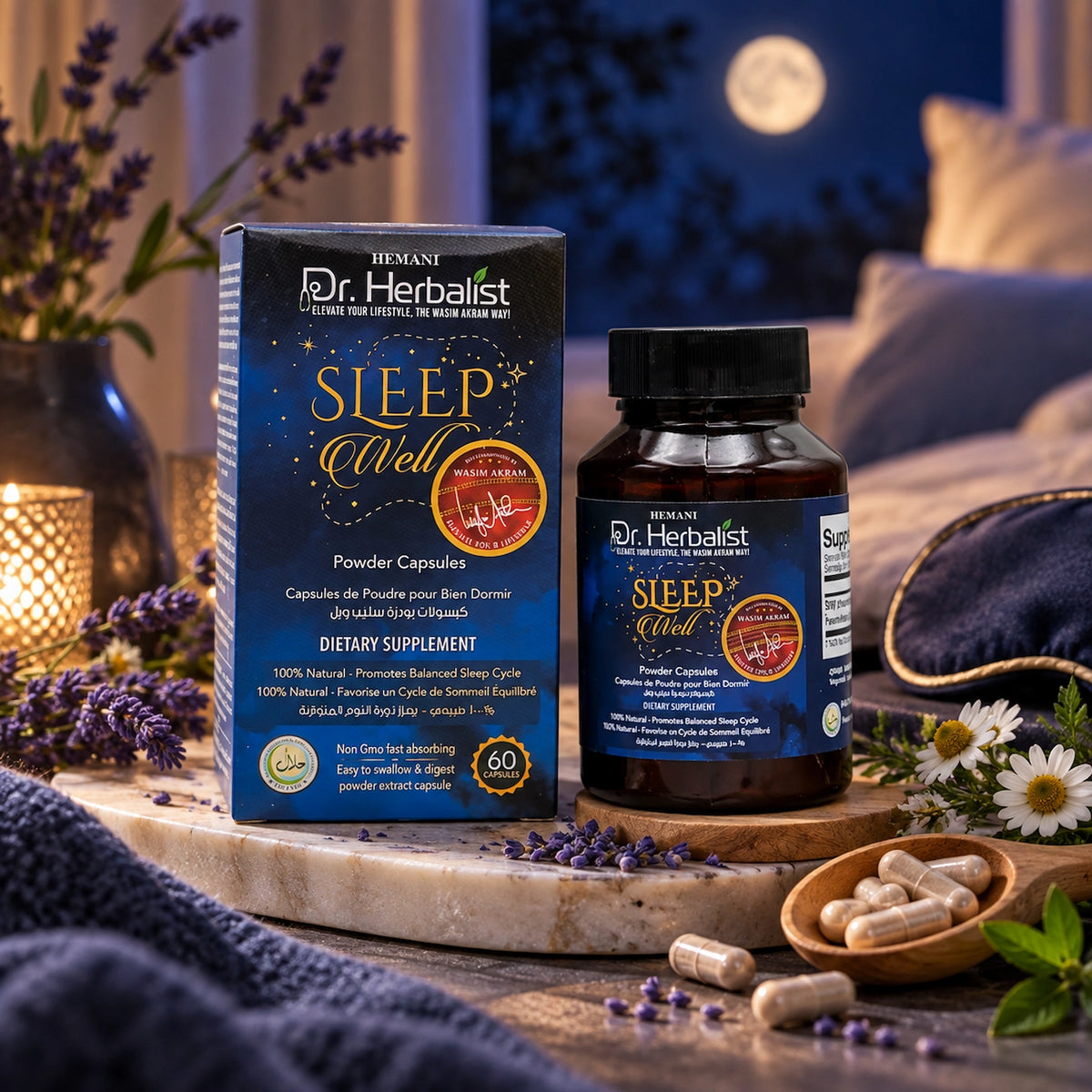 Dr. Herbalist Sleep Well Powder Capsules