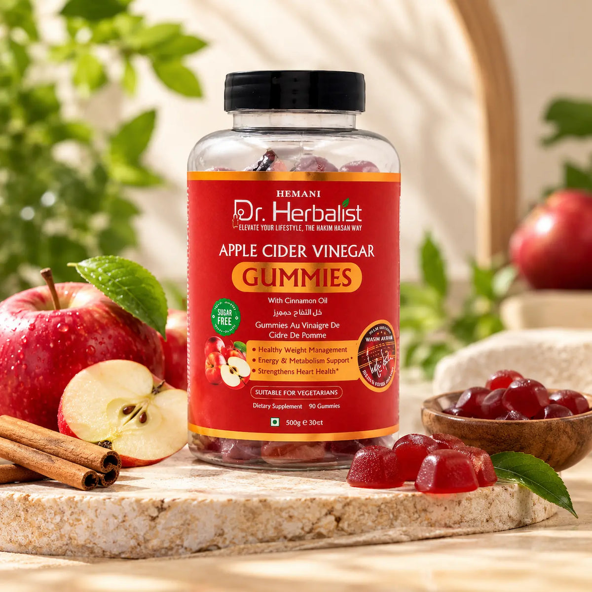 Dr. Herbalist Apple Cider Vinegar Gummies 90gm