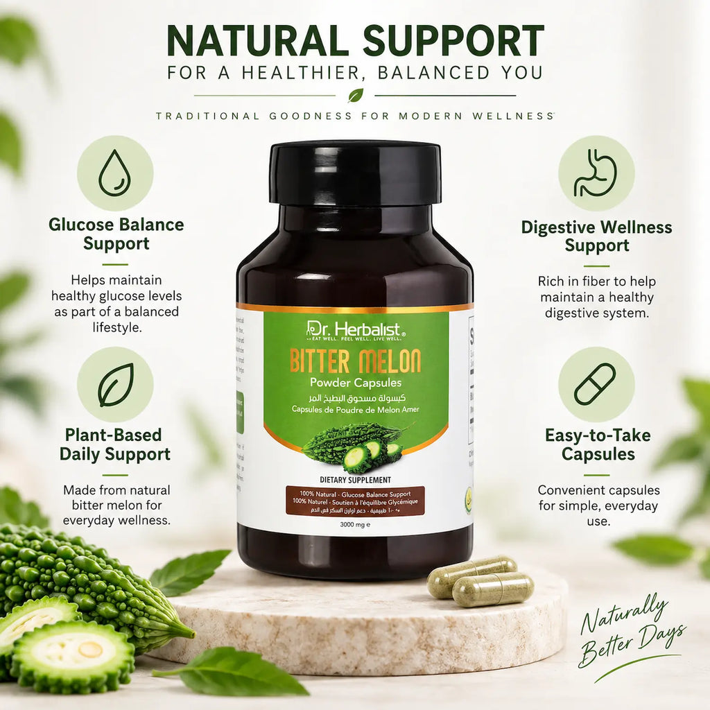 Dr. Herbalist Bitter Melon Powder Capsules