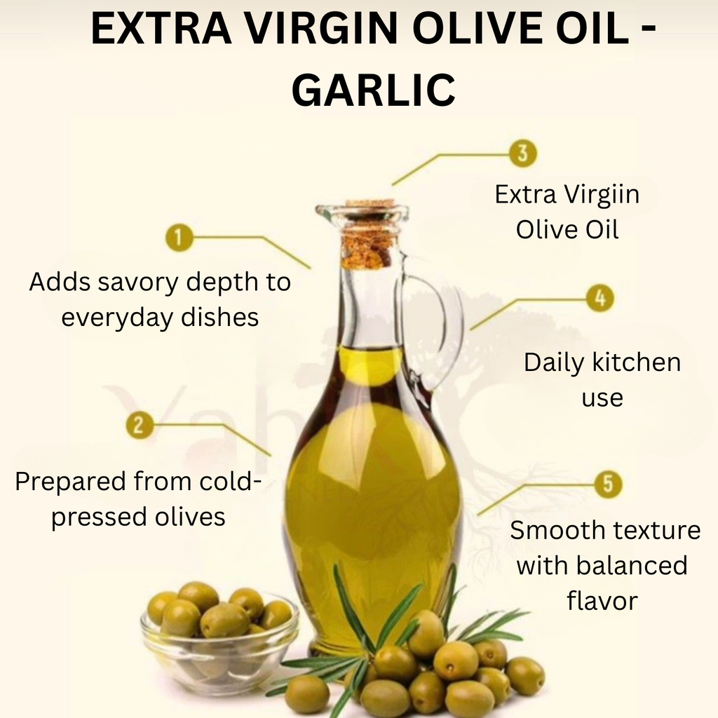 Extra Virgin Olive Oil 250ml - Garlic