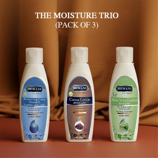 Pack of 3 Face & Body Lotion