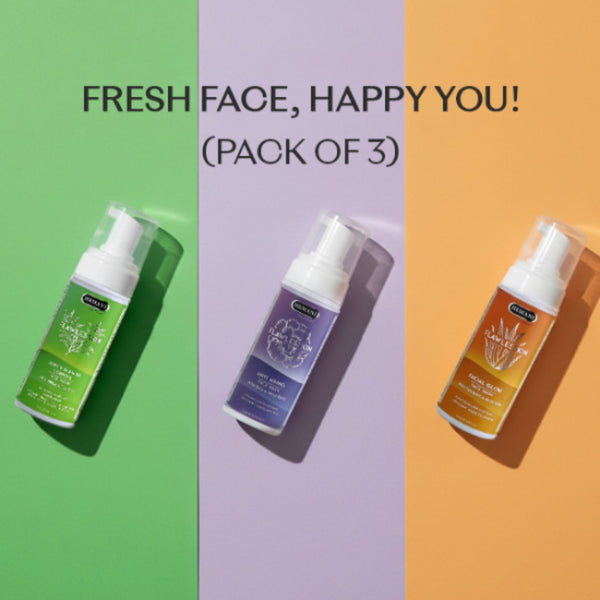 Pack of 3 Flawless Skin Foaming Face Wash