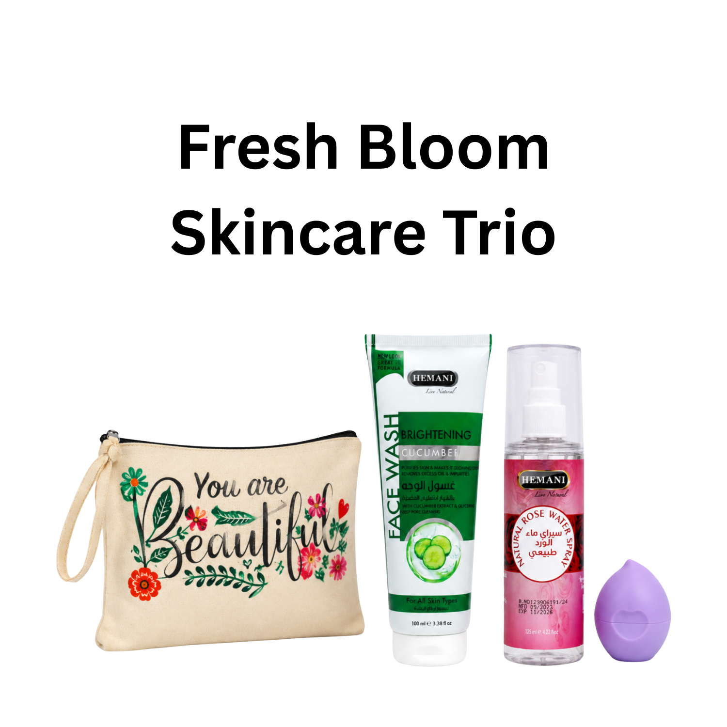 Fresh Bloom Skincare Trio