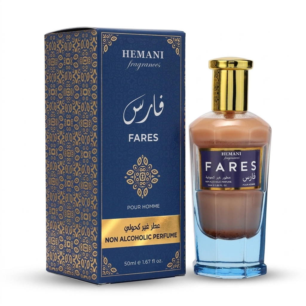 Fares Non-Alcoholic Perfume 50 ml for Men