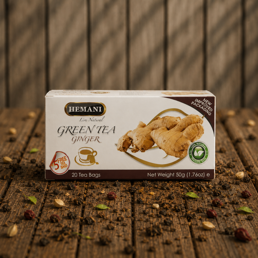 Ginger Green Tea - 20 Tea Bags
