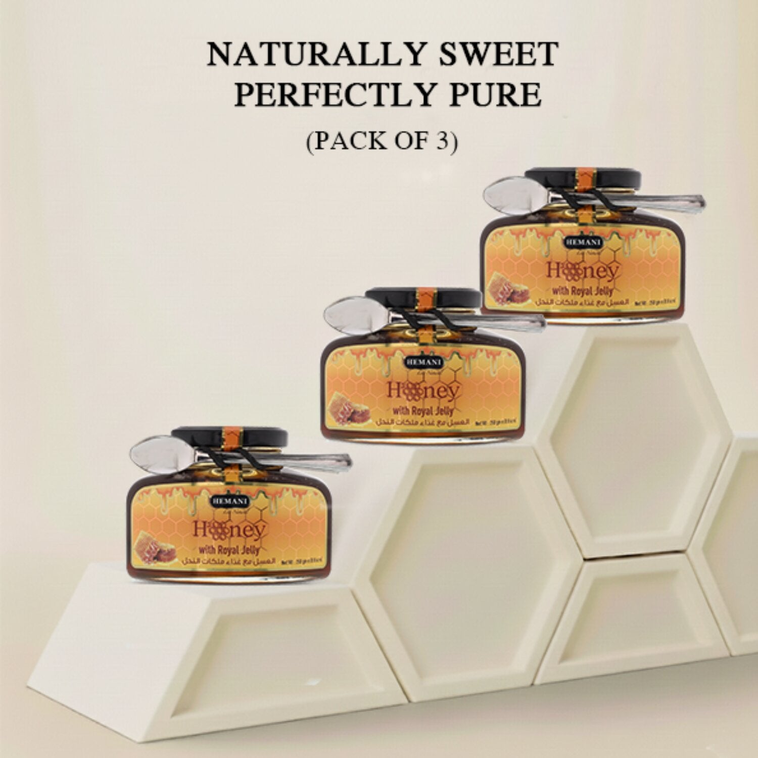 Pack of 3 Pure Honey 250gm (Each)