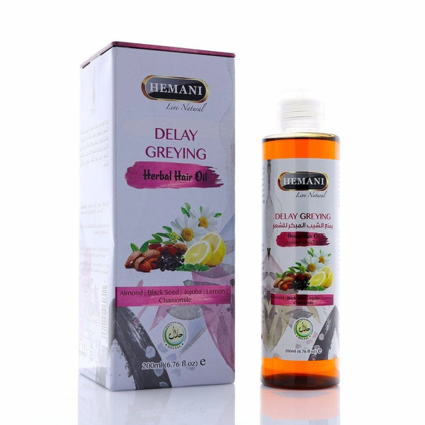 Delay Greying Herbal Hair Oil 200ml