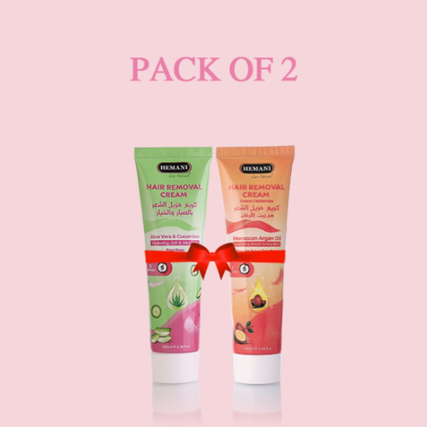 Pack of 2 Hair Removal Cream