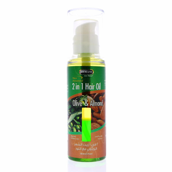 2in1 Hair Oil Olive & Almond for Nourishment & Shine