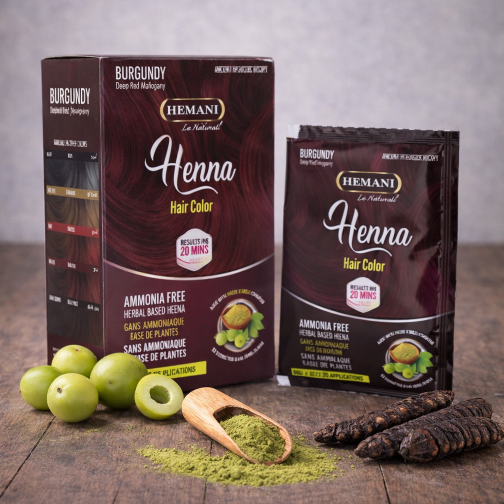 Henna Natural Hair Color 60g - Burgundy