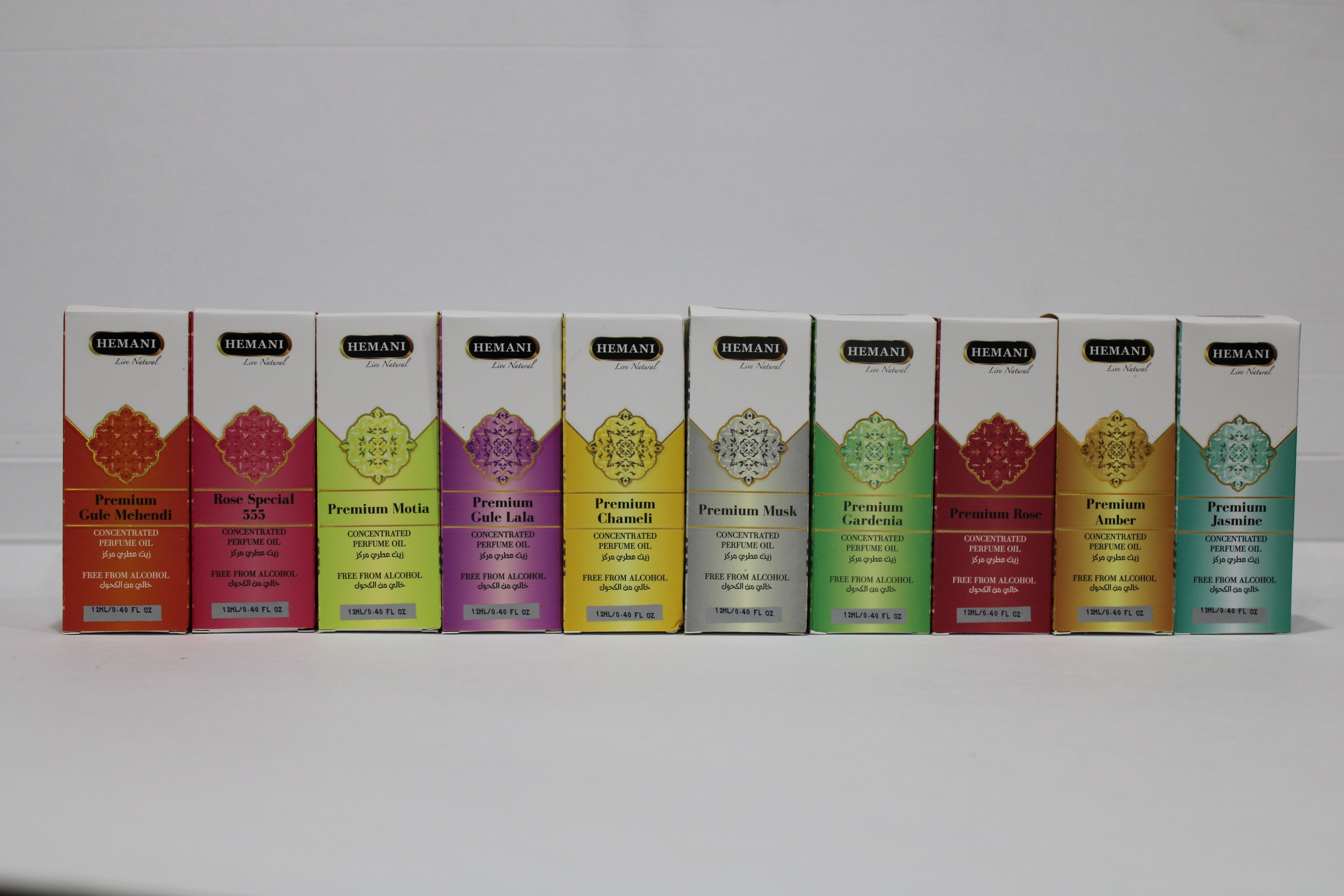Concentrated Perfume Oils