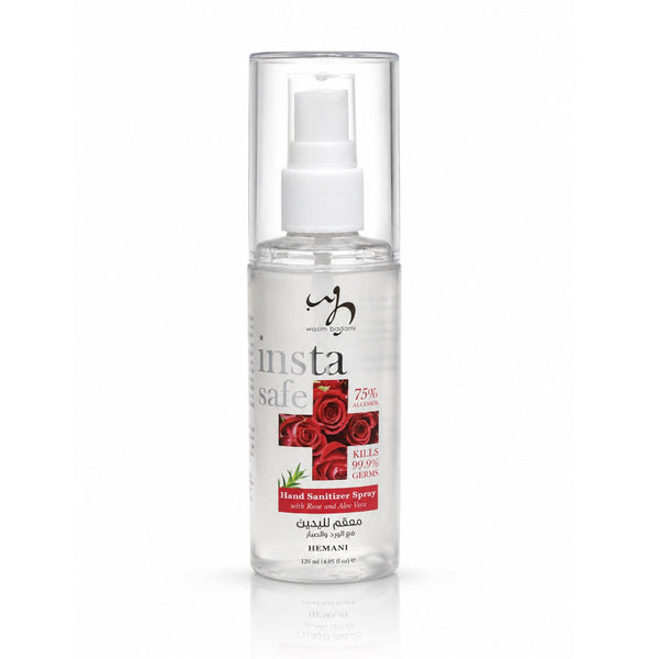 Insta-Safe Hand Sanitizer Spray with Rose & Aloe Vera 120ml