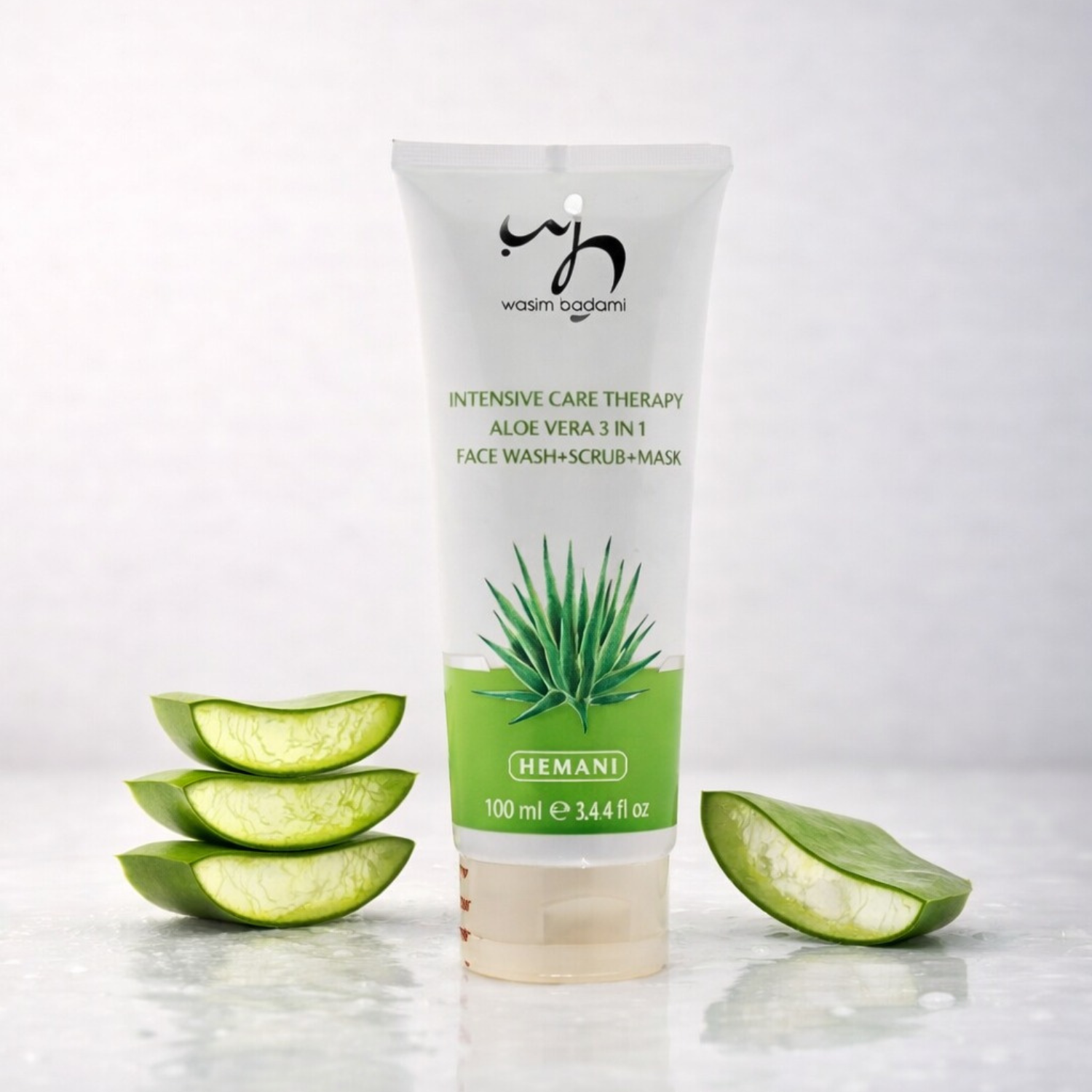 Intensive Care Therapy Aloe Vera 3 in 1 Face Wash + Scrub + Mask Deep –  Hemani Herbal