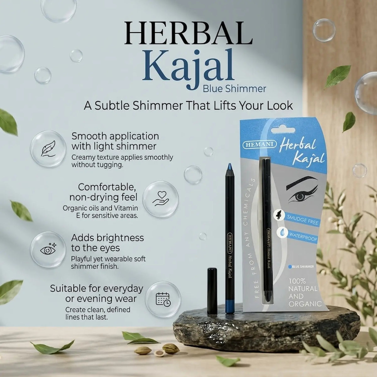 Kajal - Blue Shimmer