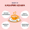 Kashmiri Kehwa benefits: aromatic, light & refreshing traditional spiced tea with instant convenience