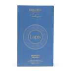 Lapis Eau de Parfum by Sindhu Essence, natural spray fragrance in elegant blue packaging