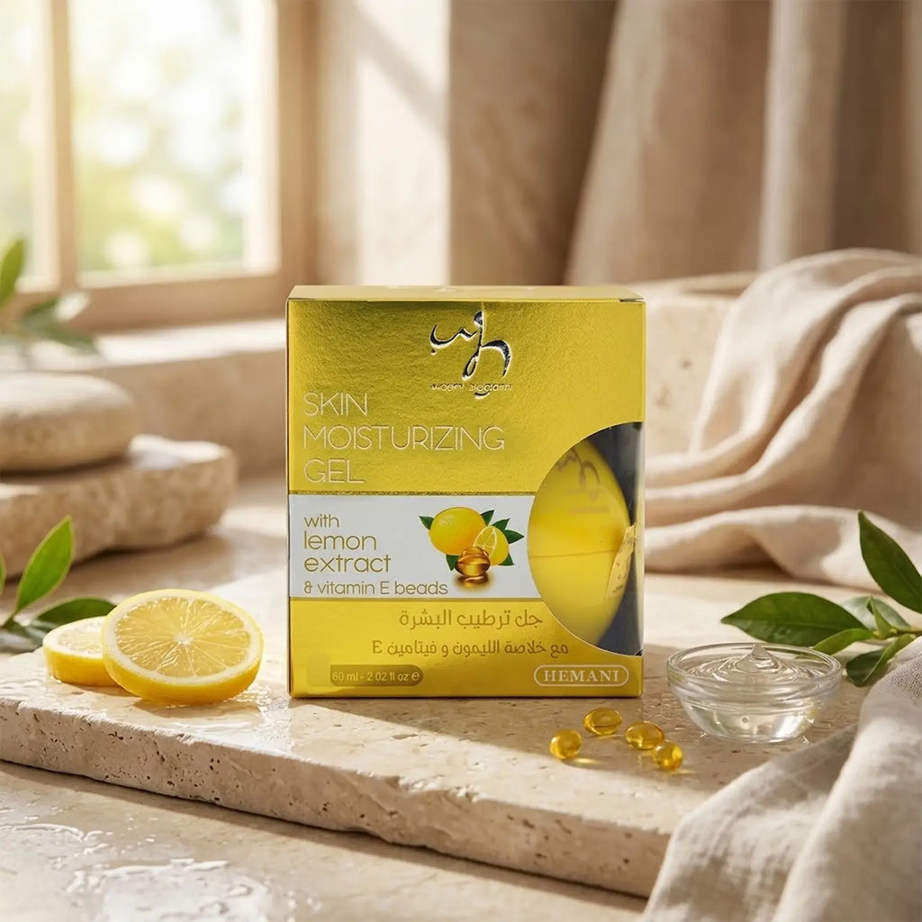 Lemon Extract & Vitamin E Beads - Skin Moisturizing Gel