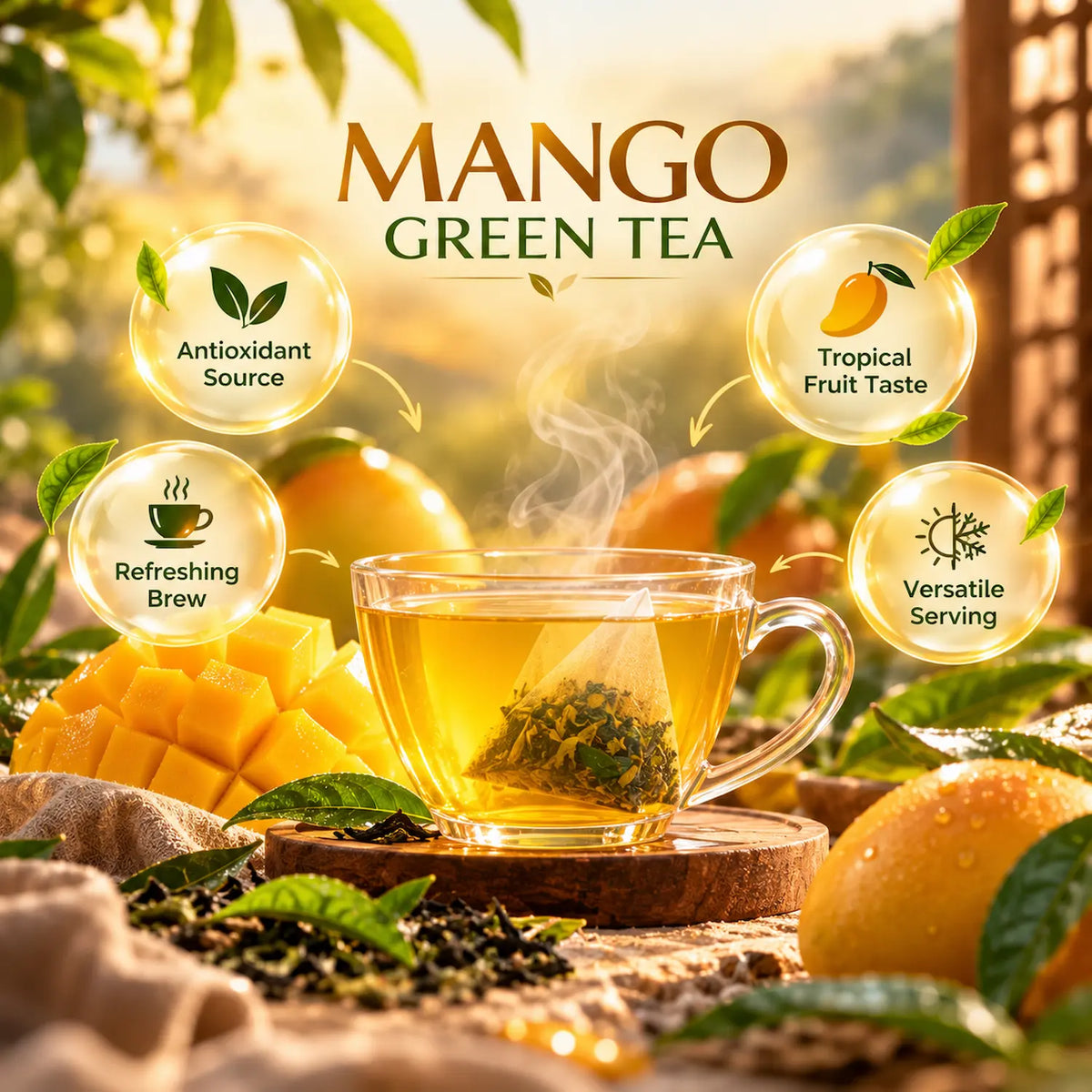 Mango Green Tea - 20 Tea Bags
