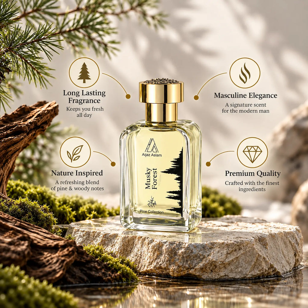 Musky Forest EDP 100ml – Men  | Aijaz Aslam